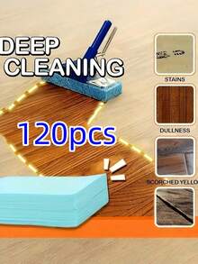 10/50/100/120/240pcs Floor Cleaning Wipes - Powerful Brightening & Stain Removal, Suitable For Home Cleaning - Efficient, Reusable, Easy-To-Use Cleaning Essential, Create A Shiny And Clean Home. Floor Cleaning Sheets. Laundry Sheets - Multicolor - View 14