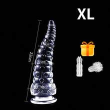 Fierce Horse Plug Anal Adulto, Brinquedo Sexual Unissex, Estimulador Anal Transparente Macio, Massageador de Próstata, Acessório Íntimo com Ventosa Forte, Masturbador Adulto para Ponto G Mãos Livres - Tamanho Único - Visão 10
