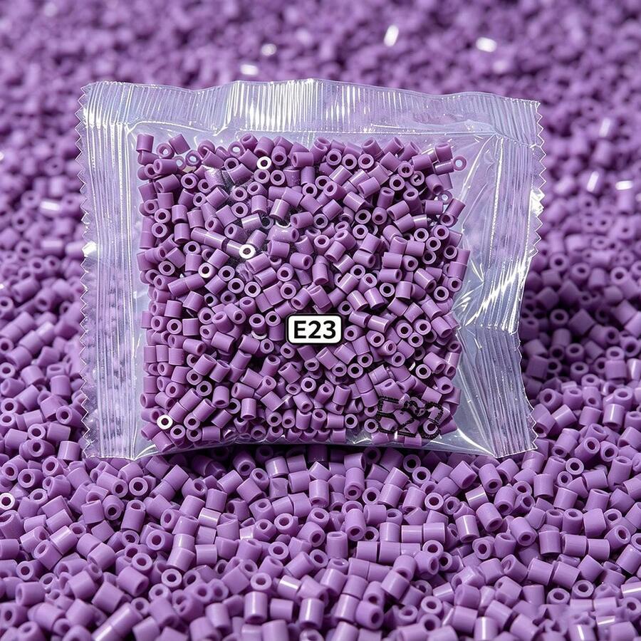 1000顆/包 熔融珠拼圖補充裝 2.6mm 1000顆 3D拼圖珠組,DIY手工珠寶製作材料 - 高品質像素拼圖珠,適合創意手工藝 - E23 - 查看 1