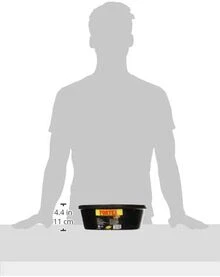 Fortex Feeder Pan For Dogs/Cats And Horses, 4-Quart (Pack Of 2) - ColorB - View 1