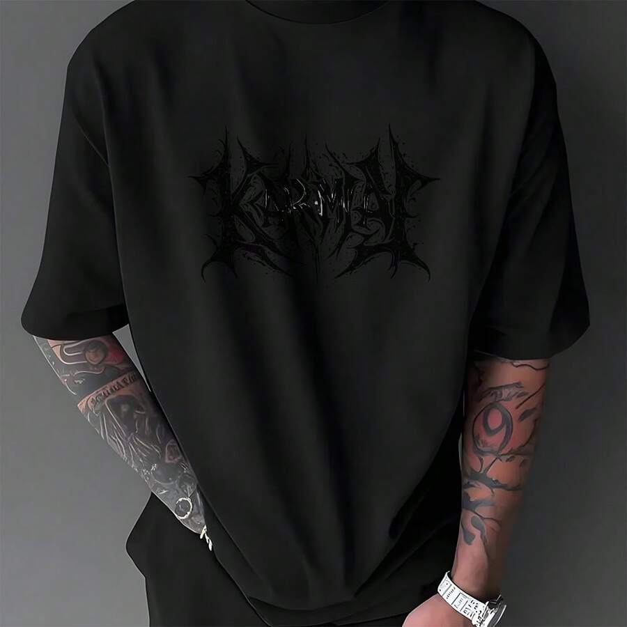 Men T-Shirts - Black - View 1