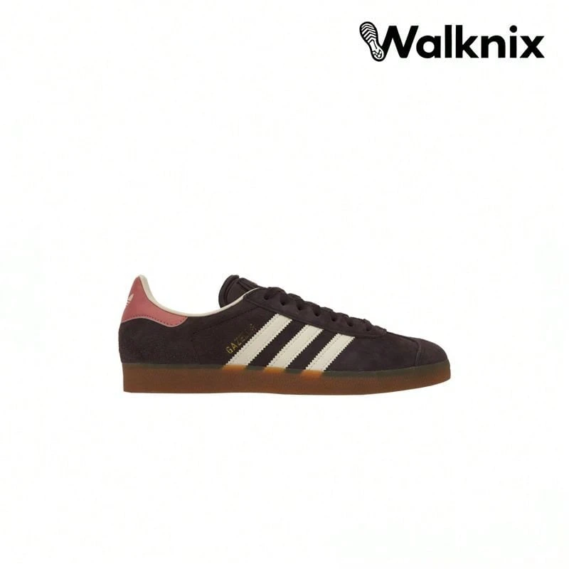 Adidas Gazelle 'Shadow Brown' Cream-White Gum Sneakers Women IF3233 - 彩色 - 查看 1