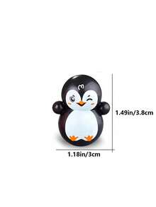 10pcs Cat Rolling Wobble Toys, Durable Plastic Material, Battery-Free Interactive Cat Toys, Suitable For Multiple Cats, Provide Excellent Play Experience, Daily Self-Entertainment Toys For Cats, No Battery - Multicolor - View 3