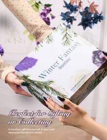 Beetles 30 Colors 10ml Each HEMA Free Winter Fantasy Gel Polish Kit With Top And Base Coat, Swatch Card Soak Off UV LED Manicure - 30 Colors 10ML HEMA-free Winter Fantasy - View 5
