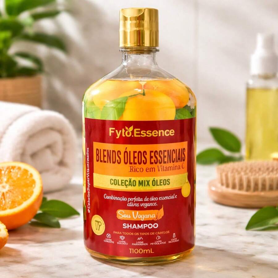 Shampoo Sou Vegana Blends Óleos Essenciais - Fytonature 1100ml - Shampoo - Visão 1