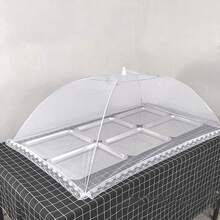 Foldable Vegetable Cover, Keeps Your Food Fresh And Protected From Flies! Large Foldable Food Cover Anti-Fly Mesh Cover Kitchen Outdoor Food Cover Anti-Insect Mesh Screen Cover - Multicolor - View 3