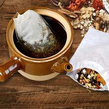 100/200/400pcs Non-Woven Fabric Bags, Multiple Sizes To Meet Different Needs, Drawstring Non-Woven Fabric Disposable Tea Bags, Medicine Bags, Herbal Decoction Bags, Coffee Filter Bags, Kitchen Accessories - White - View 5