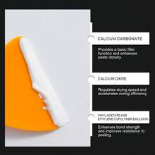 Kit de pâte de réparation murale 150g avec grattoir & éponge - Enduit de rebouchage polyvalent pour intérieur & extérieur - pâte de réparation murale - Voir 8