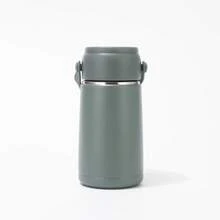 350ml/11.8oz 紧凑型不锈钢真空保温水瓶，适合学生和女士返校使用的便携式杯子 - 彩色 - 查看 7