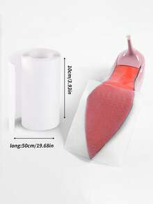 1pc High Heel Shoe Sole Anti-Slip Pad, Noise Reduction Trimable Sole Protection Sticker, Wear-Resistant Self-Adhesive Anti-Slip Sticker, Extended Anti-Slip Sticker - Multicolor - View 2
