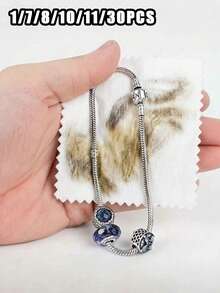 [1 pieza/Paquete de 10 piezas] 6 piezas/Paquete Paño de pulido de plata + 1 pieza Cepillo de joyería dedicado [Color aleatorio] - Paño de limpieza de joyería de ante premium, adecuado para joyería de plata pura, elimina la capa de oxidación y proporciona un pulido protector - Cuidado esencial de joyería, suministros de limpieza, artículos para el hogar, artículos imprescindibles para la limpieza de plata familiar, artículos imprescindibles para la limpieza de joyería de plata de verano, artículos esenciales de viaje, suministros de limpieza de joyería de plata de verano, cepillo de limpieza de joyería de plata, artículos esenciales para el hogar de verano, paño de limpieza de joyería de plata familiar de verano, cepillo de limpieza de joyería de plata de verano, accesorios de limpieza de joyería de plata, - Multicolor - Ver 12