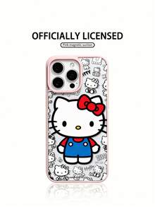Miniso 1件 Sanrio 磁吸充電手機殼，夏季時尚手機殼，節日禮物，盒裝，適用於 iPhone 17 17Air 17pro 17promax 11 12 13 14 15 16pro 16promax 14Plus 15Plus 16Plus 15promax 16pro 16promax XR - 粉紅色3 - 查看 1