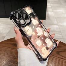 Gato Carcasa celular diseño moderno con protección completa contra caídas y rasgos, apta para múltiples modelos móviles como serie  5 hasta  17 Pro Max incluyendo Mini, Plus, Pro, Pro Max y 16e,  Galaxy serie A y S con A03,A04,A04e,A05,A06,A12,A15,A22,A32,A34,A35,A54,A55,S23,S24 Ultra, celulares  Moto G52,G54,G84, dispositivos  Poco C40,C65,M5s,M6 Pro 4G,X5,X6,X6 Pro y Redmi 9A,A3,Note 11 4G, funda cómoda duradera ideal para uso cotidiano personal - Negro - Ver 3