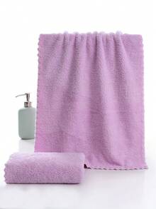 1/3pcs Coral Fleece Towels,Multiple Colors Available. Highly Absorbent, Lint-Free, And Oil-Resistant (Not Machine Washable). Suitable For Use In The Kitchen, Bathroom, And For General Household Cleaning. - Multicolor - View 9