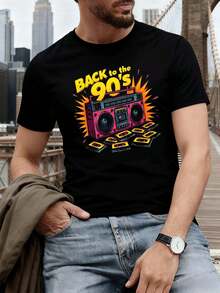 Men T-Shirts - Black - View 1