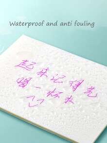 200 Sheets Transparent Sticky Notes, Suitable For Book Annotation, Self-Adhesive Translucent Paper, Smooth Writing, Two Sizes Square Paper, Can Be Used For Office, Bookmarks, Marking And Study Notes - Book And Document Page Marking, Back To School Stationery - Multicolor - View 7