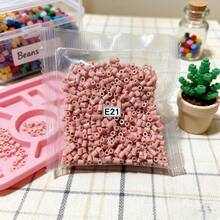 1000顆/包 Fusion Beads 拼圖補充珠 2.6mm 1000顆 3D拼圖珠套組，適用於DIY手工珠寶製作材料－高品質像素拼圖珠，適合創意手工藝 - E21 - 查看 2
