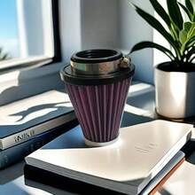 Filter Udara TRTY untuk Motor, Diameter 51mm/2in, Bentuk Jamur, Antarmuka Penjepit yang Dapat Diatur 50~54mm, Warna Ungu, Filtrasi Kepadatan Tinggi, Asupan Udara Tinggi untuk Meningkatkan Tenaga. Cocok untuk Motor Cruiser Jepang, Modifikasi, 883, XV400 XV535, Suzuki VL400, Kawasaki - Filter udara aliran tinggi untuk sepeda motor - View 3