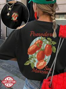 Plus Size T-Shirts - Black - View 1