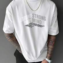 T-shirts för män - Vitt - Visa 1