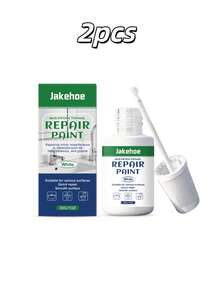 告別發黑與滲漏的磁磚縫隙!Jakehoe 磁磚防水修補漆,適用於密封與填補磁磚及地板縫隙,輕鬆修復缺陷,防水防潮,不易脫落,乾燥後表面光滑美觀,適用於浴室、廚房及其他潮濕區域,讓舊磁磚縫隙煥然一新,輕鬆打造乾淨清新的居家空間 - A - 查看 9
