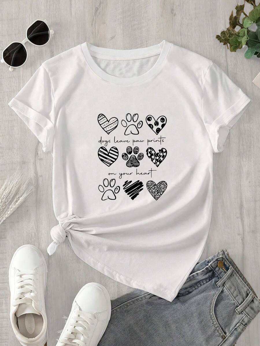 Halloween Graphic T-Shirt - White - View 1