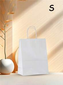 1pc Customized Photo Birthday Gift Bag, Customized Event Soft Gift Bag, Birthday Celebration Soft Paper Bag, Customized Text Party Gift Bag, Birthday Paper Bag - Multicolor - View 10