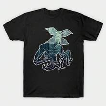 Maglietta della serie con motivo di foresta e creature, completo estivo casual da uomo, abbigliamento estivo da uomo, completo estivo da uomo, t-shirt da uomo, outfit estivo da uomo, outfit estivo da donna, estate. - nero - Visualizzare 1