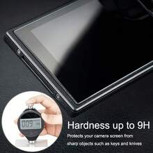 4pcs Screen Protector For A7M5/A7V/A7M4 Cameras, 9H Hardness Tempered Glass, Silky Touch, High Definition Transparent, Easy Installation, Anti-Fingerprint Anti-Oil Stain, Suitable For Camera Screen Protection, 9H Tempered Glass Protection Set, Packed In Reusable Storage Box, Anti-Scratch, Bubble-Free, Easy Installation. - View 7