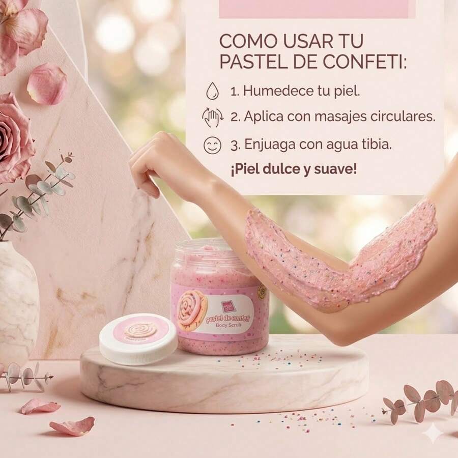 Sugar Body Scrub, Cookie Scent
