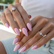 COSMI MILANO One Piece 9ml Effect Nail Polish With Moisturizing And Nourishing Treatment And Professional Salon Gloss Finish. With A Glossy Glass Effect, Natural Transparent Gel, Long-Lasting, Quick-Drying For Elegant And Professional Nail Care, Very Suitable For Use In Spring And Summer. - 棉花糖 - 查看 3