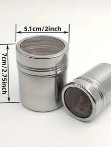 1set Salt And Pepper Shaker Set, Reusable Glass Bottom Salt And Pepper Shakers With Stainless Steel Lids, Easy To Clean, Suitable For Kitchen Cooking Table, RV, Camping, BBQ. Seasoning Bottles. Salt And Pepper Bottles, Essential Home Kitchen Tools, BBQ Accessories, Random Color - Multicolor - View 13