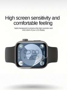 2-5PCS Hydrogel Film Full Curved Screen Protector Compatible With Watch FIT 3/4/4pro Accessories 9D Screen Protector For Watch FIT 3/4/4pro No Glass - Clear - View 5