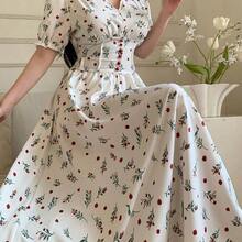 Women Midi Dresses - Multicolor - View 5