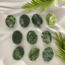 2pcs 1.18*1.57 Inch Jade Eye Patches, Eye Cooling And Patch For Dark Circles, Puffiness And Fine Lines, Skincare Beauty Tool, Cold And Hot Compress Eye Patches - Green - View 9