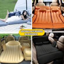 3-In-1 Soft Fluffy Inflatable Mattress With Dual Foot Pump, Inflatable Sofa Bed, Foldable Home Sofa, Portable Outdoor Bed (Suitable For Sleep And Naps), Adjustable Bed Type, Suitable For Living Room/Bedroom/Study/Outdoor Sleep/Beach - Multicolor - View 8