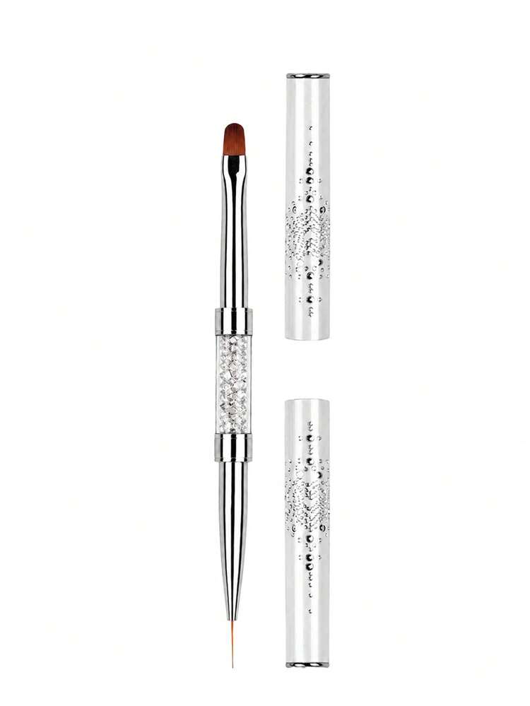 Bộ 6 chiếc/1 chiếc bút kẻ vẽ trị liệu ánh sáng hai đầu, bút vẽ và khắc nghệ thuật móng tay, cọ vẽ nail, cọ gel xây dựng, cán đính đá, lông nylon mềm dẻo chất lượng cao, không rụng, phù hợp cho gia đình và tiệm nail chuyên nghiệp, lý tưởng để nối móng, gel, gel UV, sơn móng tay, vẽ đường kẻ, vẽ chi tiết, thiết kế hoa và họa tiết trên móng - Nhiều màu - Xem 7
