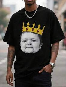 Men T-Shirts - Black - View 1