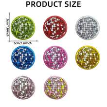 Disco Planet 貼布繡飾片衣物配件 平面刺繡貼片 適用於衣物、包包、鞋子、帽子、居家裝飾 熱轉印 - 熨燙款 - 查看 17