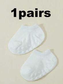 5 Pairs/1 Pair Baby Socks With Anti-Slip Silicone Heart Pattern, Suitable For Daily Wear, 0-5 Years Old - Multicolor - View 25