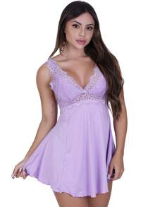 Biografia da Moda Women Nightgowns & Sleepshirts - Lilac Purple - View 5