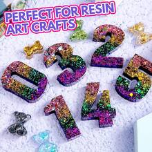 Holographic Chunky Nail Glitter, 120ML Chunky And Fine Mixed Craft Glitter, Bulk Laser Sequin Glitter For Nail Art,Epoxy Resin Tumbler Jewelry Making Glitter - Silver - View 5