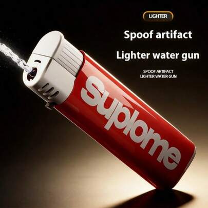4pcs Creative Squirt Lighters  Portable Novelty Gag Gadgets RealisticLooking Unique Funny Gag Lighters Small Innovative Joke Accessories Suitable
