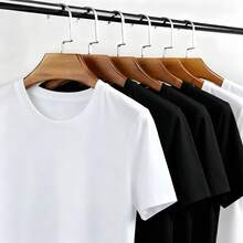 Rapper Eladio Carrion 2025  Album Doppelseitig Bedrucktes T-Shirt Herren Hip-Hop Sommer Hochwertiges T-Shirt Lose Übergroße Oberteile - Schwarz - Übersicht 6