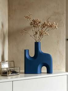 A Multicolor Plastic Vase, Suitable For Dried Flowers And Flower Arrangements, Ideal For Home Decoration And Office Vase Decoration. - Multicolor - View 7