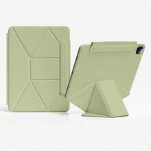 智能翻蓋保護殼，適用於 iPad A16 11代 2026 Air 11 M3 M4 M5 Pro 13 12.9 4代 5代 Mini A17 Pro，磁吸式 - Tender Green - 查看 9