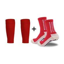 2 Pairs Men's Crew Athletic Socks, Non-Slip Shock Absorbing Comfortable Sports Socks For Men Basketball Football Outdoor Training Running - Multicolor - View 10