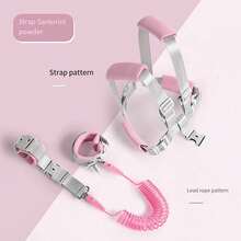1pc Children Anti-Lost Wrist Strap & Harness 2-In-1 Anti-Loss Safety Tether For Kids Anti-Runaway Anti-Lost Rope - Multicolor - View 1