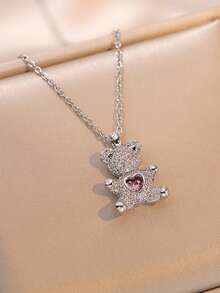 Titanium Steel Gold Cat Necklace, Luxury High-End Jewelry, Suitable For Weddings, Gifts For Lovers, And Daily Matching - Multicolor - View 10