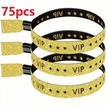 75 Pieces Of VIP Wristbands, Party Wristbands, Wedding Wristbands, Concert Wristbands, General Festival Items, Event Sign-In Wristbands, Sporty Wristbands, Test Drive Wristbands, Event Identification Wristbands (3 Pieces / 25 Pieces) - View 18